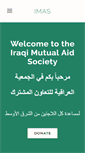 Mobile Screenshot of iraqimutualaid.org