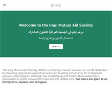 Tablet Screenshot of iraqimutualaid.org